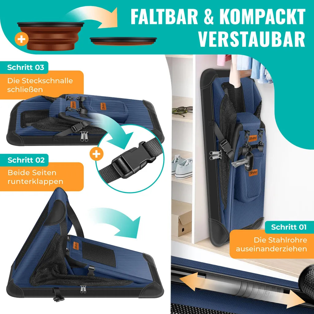 LOVPET® Hundebox Hundetransportbox faltbare - XL