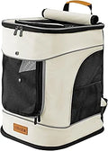 Hunderucksack Beige 41x30x34cm