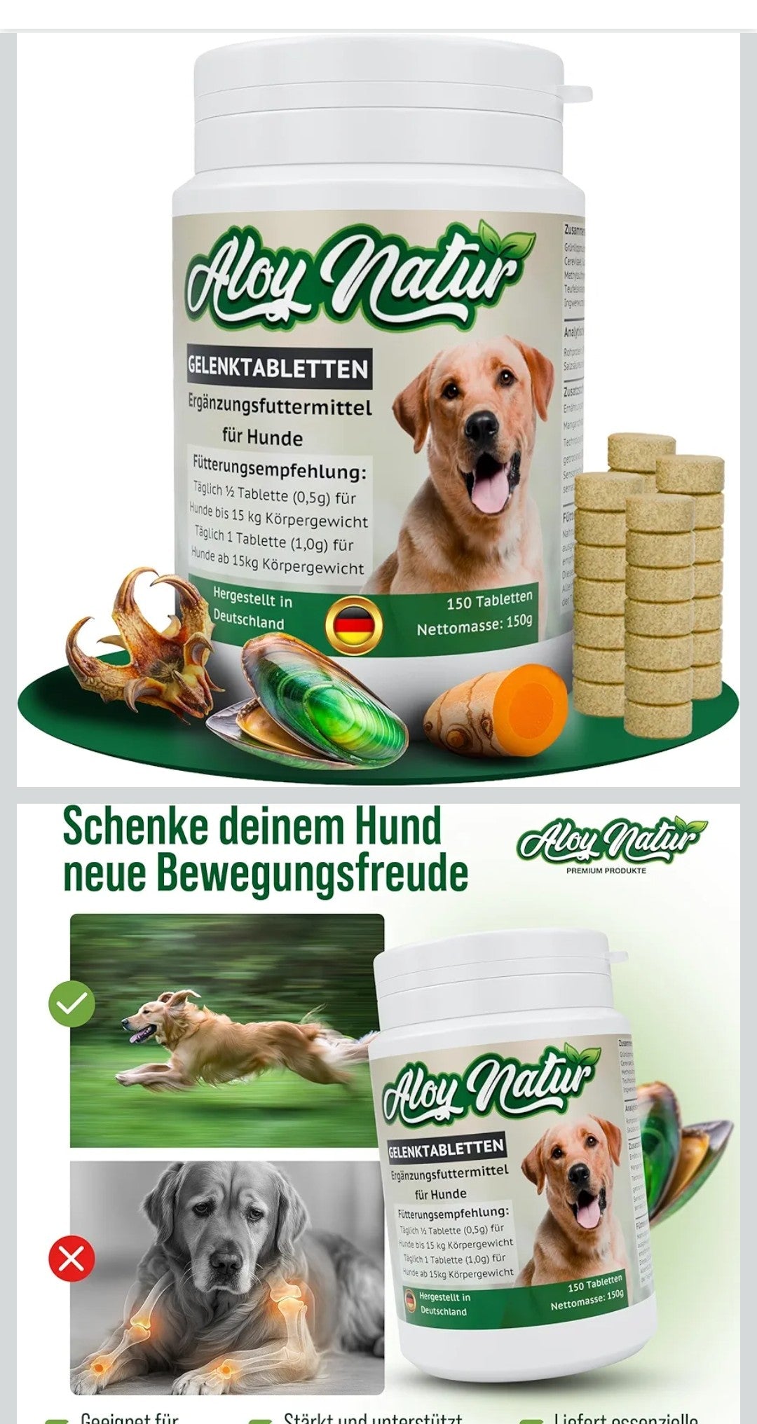 Gelenktabletten - 150 Tabletten