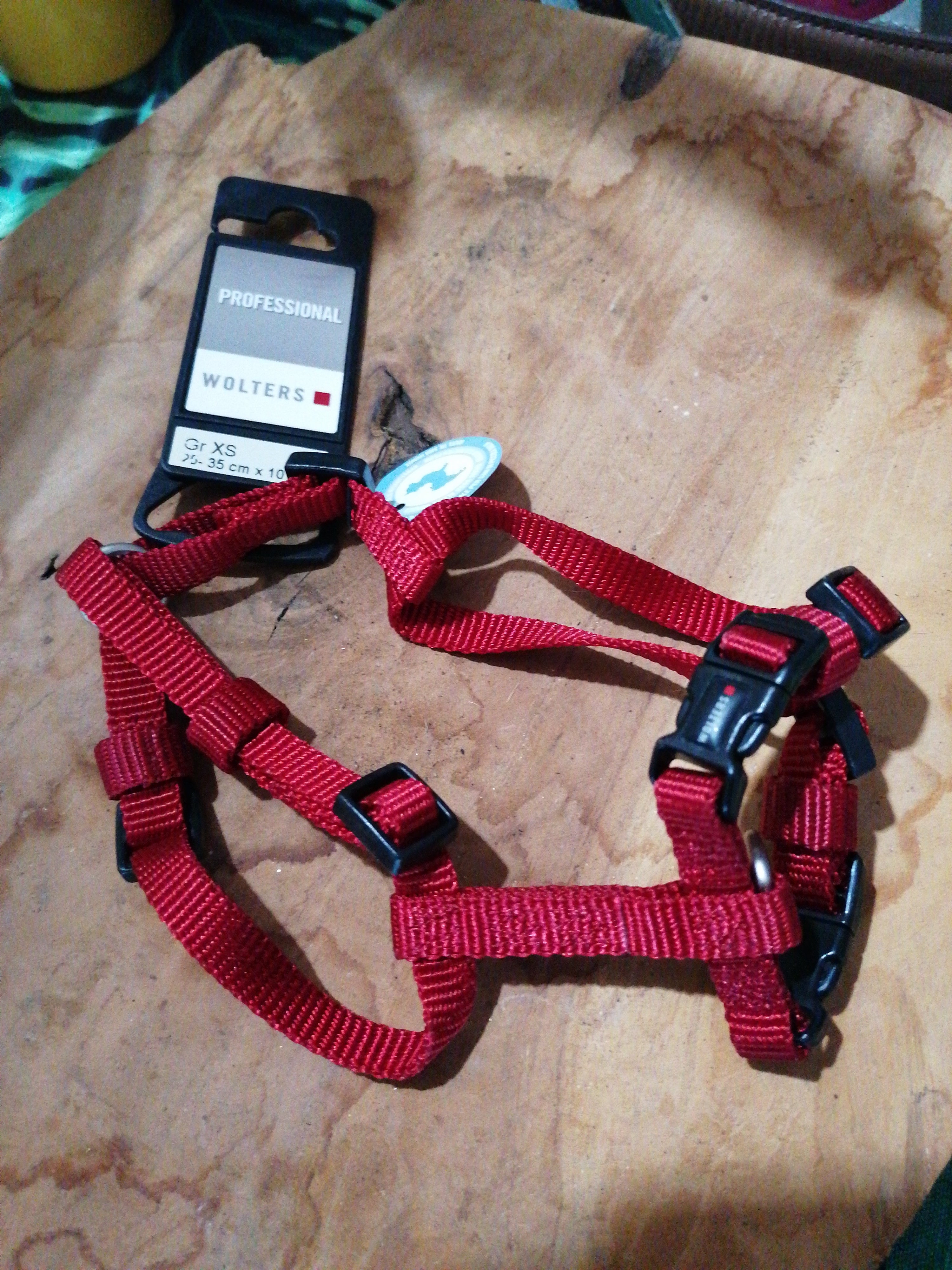 Hundegeschirr Wolters professional - rot /Gr. XS